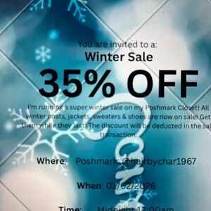 Winter Sale Invitation